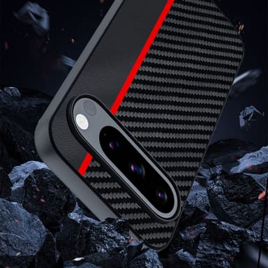 SKALO Google Pixel 9/9 Pro Carbon Fiber Hybrid Suojakuori