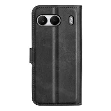 SKALO OnePlus Nord 4 Lompakkokotelo PU-nahkaa - Musta