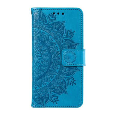 SKALO Google Pixel 9/9 Pro Mandala lompakkokotelo - Sininen
