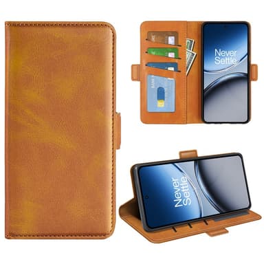 SKALO OnePlus Nord 4 Premium Wallet Lompakkokotelo - Ruskea