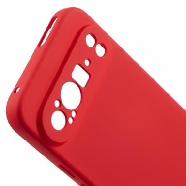 SKALO Google Pixel 9/9 Pro Ultraohut TPU-kuori - Punainen