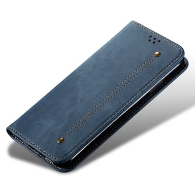 SKALO OnePlus Nord 4 Jeans Lompakkokotelo - Sininen