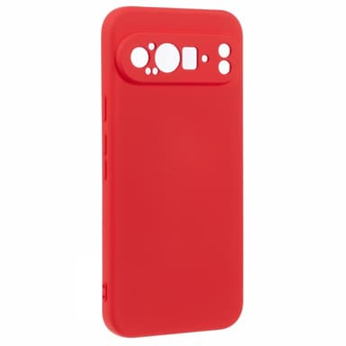 SKALO Google Pixel 9/9 Pro Ultraohut TPU-kuori - Punainen
