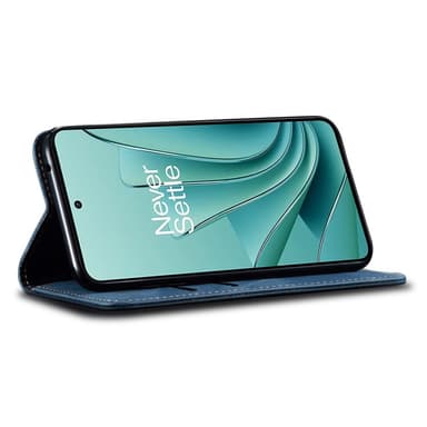 SKALO OnePlus Nord 4 Jeans Lompakkokotelo - Sininen