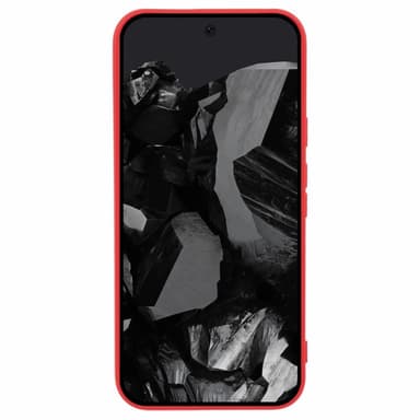 SKALO Google Pixel 9/9 Pro Ultraohut TPU-kuori - Punainen
