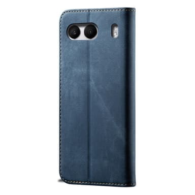 SKALO OnePlus Nord 4 Jeans Lompakkokotelo - Sininen