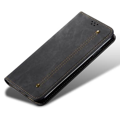 SKALO OnePlus Nord 4 Jeans Lompakkokotelo - Musta