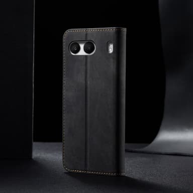 SKALO OnePlus Nord 4 Jeans Lompakkokotelo - Musta