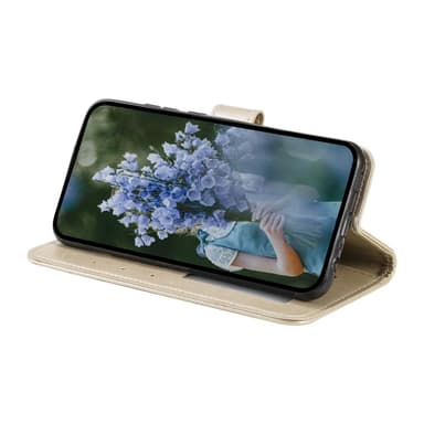 SKALO Google Pixel 9/9 Pro Mandala lompakkokotelo - Kulta