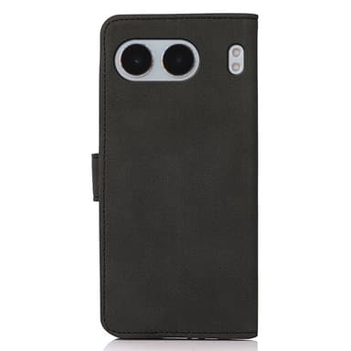 SKALO OnePlus Nord 4 KHAZNEH Lompakkokotelo PU-nahasta - Musta