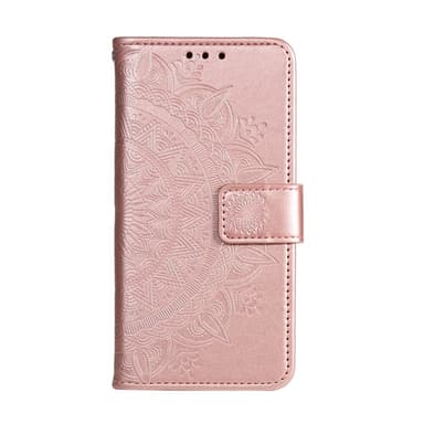 SKALO Google Pixel 9/9 Pro Mandala lompakkokotelo - Ruusukulta