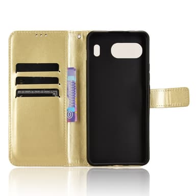 SKALO OnePlus Nord 4 PU-nahkainen Lompakkokotelo - Kulta