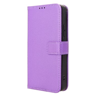 SKALO OnePlus Nord 4 Premium Mini Rhombus Lompakkokotelo - Violetti