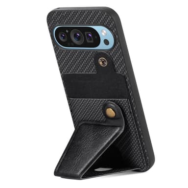 SKALO Google Pixel 9/9 Pro Carbon FIber Card Slot - Musta