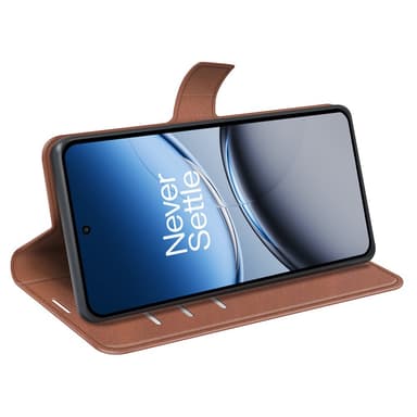 SKALO OnePlus Nord 4 Lompakkokotelo PU-nahkaa - Ruskea
