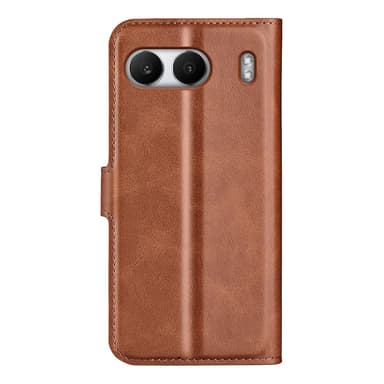 SKALO OnePlus Nord 4 Lompakkokotelo PU-nahkaa - Ruskea