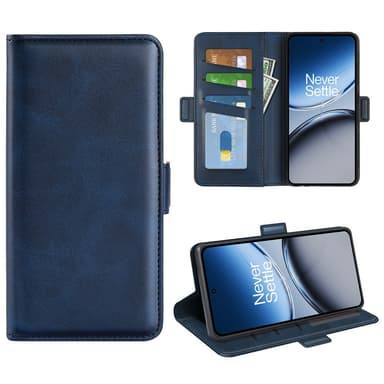 SKALO OnePlus Nord 4 Premium Wallet Lompakkokotelo - Sininen