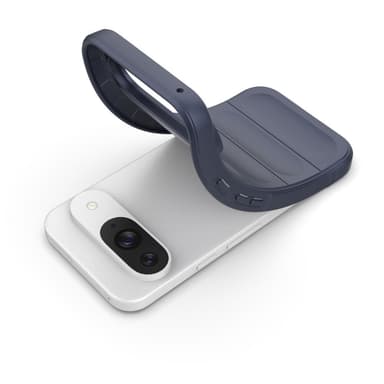 SKALO Google Pixel 9/9 Pro Rugged Bumpers TPU-suojakuori - Tummansininen