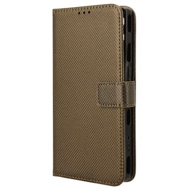 SKALO OnePlus Nord 4 Premium Mini Rhombus Lompakkokotelo - Ruskea