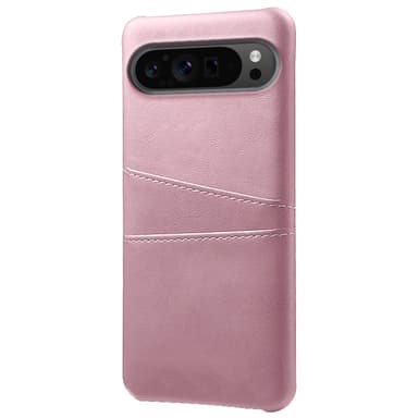 SKALO Google Pixel 9 Pro XL PU-nahkainen Suojakuori Lompakolla - Ruusukulta
