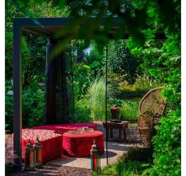 Hyttysverkot huvimajaan MIRADOR 3x4m