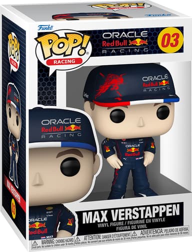 Funko Pop! Formula 1 figuuri (Max Verstappen)