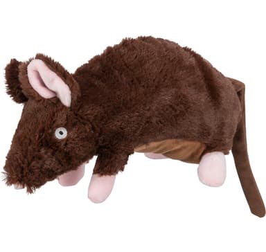 Rotta, pehmo, kierrätetty, 26 cm