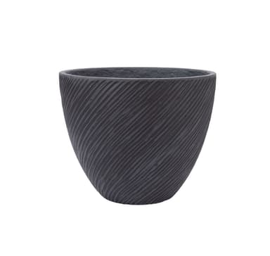 Kasvinteline DANAE D24xH19,5cm, tummanharmaa