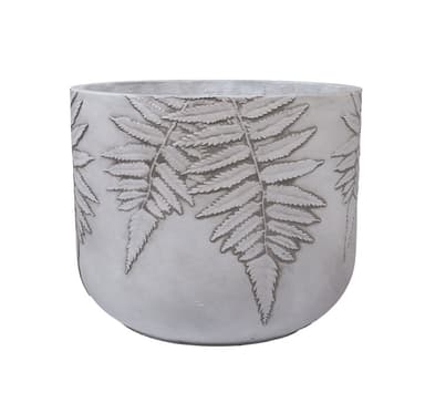 Kasvinpidin SANARIÖ D44xH36cm, valkoinen/harmaa