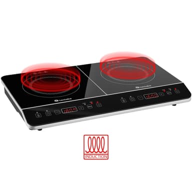 Kaksinkertainen induktioliesi 3400W -