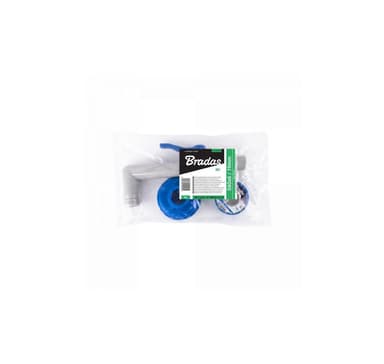 Sarja - PP 90° hana IBCS60x6 adapterilla 19 mm letkulle PTFE-teipillä