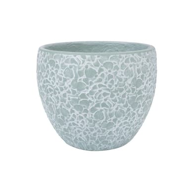 Kasviteline FLORA D30xH24,5cm, musta/harmaa