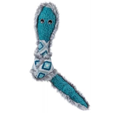 Lelu kissoille Solmittu käärme, pehmo/kangas, 24 cm