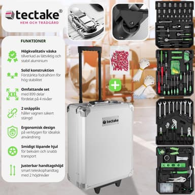 työkalulaatikko vaunu 899 PC -