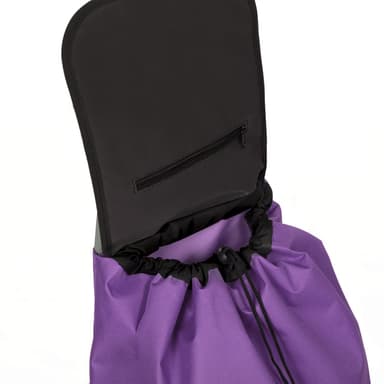 ostoskärry taittuva - violetti