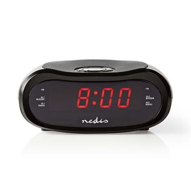 Nedis Digitaalinen Kelloradio FM 0.6 LED