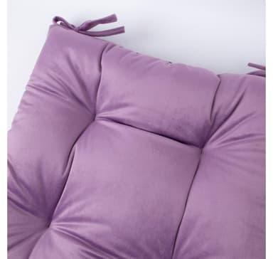 Tuolin tyyny VELVET 2, 40x40cm, violetti