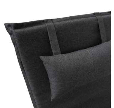 Kansituolityyny WICKER 55x195x3cm, tummanharmaa