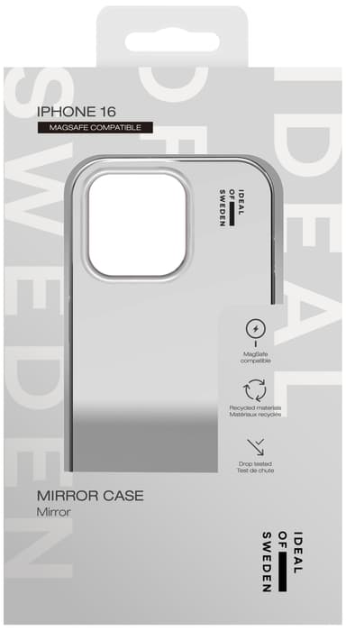 iDeal of Sweden Mirror iPhone 16 suojakuori