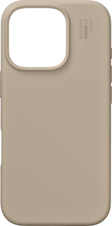 iDeal of Sweden Silicone iPhone 16 Pro Max suojakuori (beige)