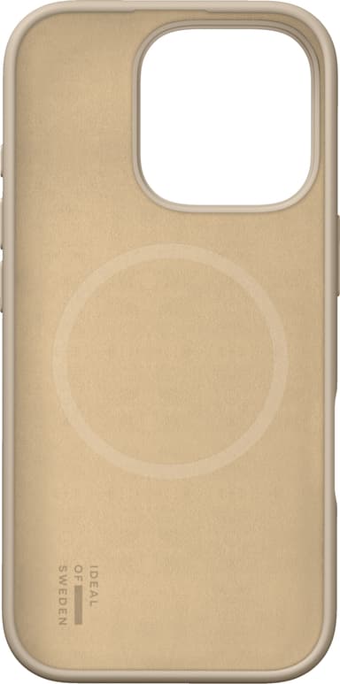 iDeal of Sweden Silicone iPhone 16 Pro suojakuori (beige)