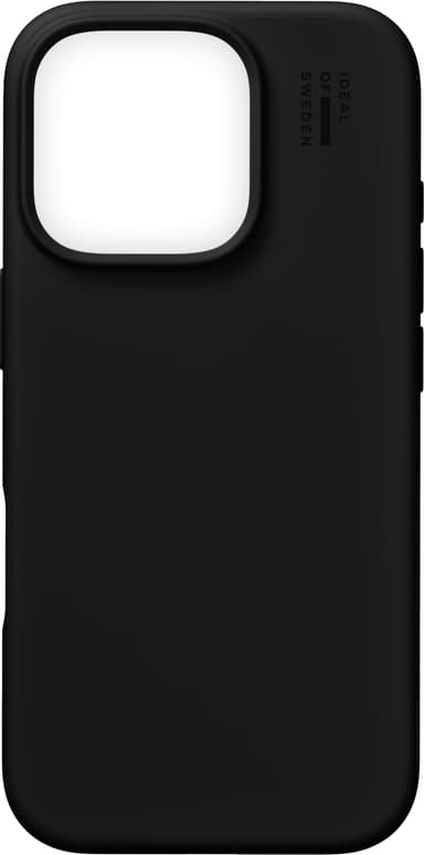 iDeal of Sweden Silicone iPhone 16 Pro suojakuori (musta)