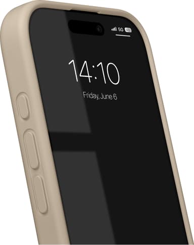 iDeal of Sweden Silicone iPhone 16 Pro Max suojakuori (beige)