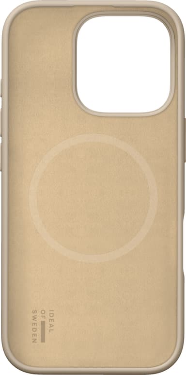 iDeal of Sweden Silicone iPhone 16 Pro Max suojakuori (beige)
