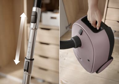 Electrolux Clean 600 pölynimuri EB61C2WP (Whisper pink)