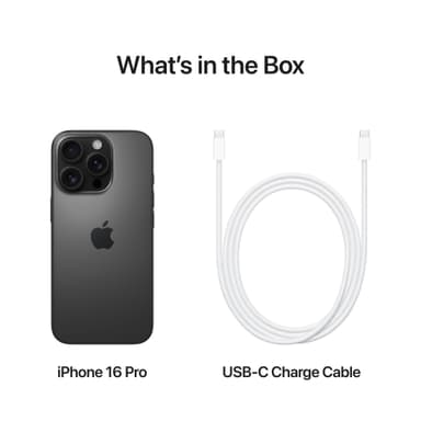 iPhone 16 Pro 5G älypuhelin 1 TB mustatitaani