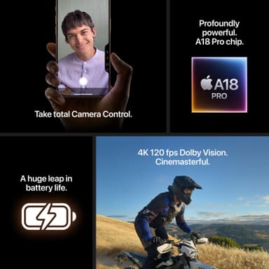 iPhone 16 Pro 5G älypuhelin 512 GB luonnontitaani