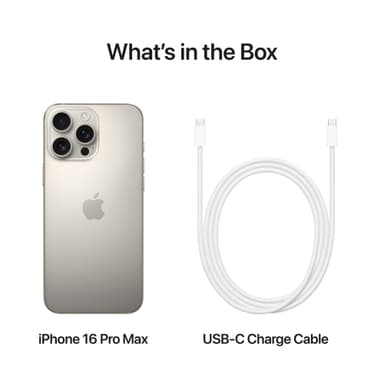 iPhone 16 Pro Max 5G älypuhelin 1 TB luonnontitaani
