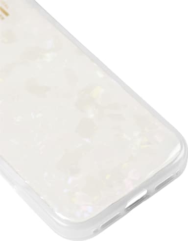 Ideal of Sweden iPhone 16 suojakuori (Pearlized White)