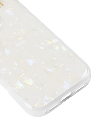 Ideal of Sweden iPhone 16 Pro suojakuori (Pearlized White)